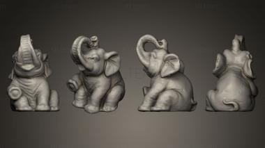 3D model Elefante 5cm (STL)